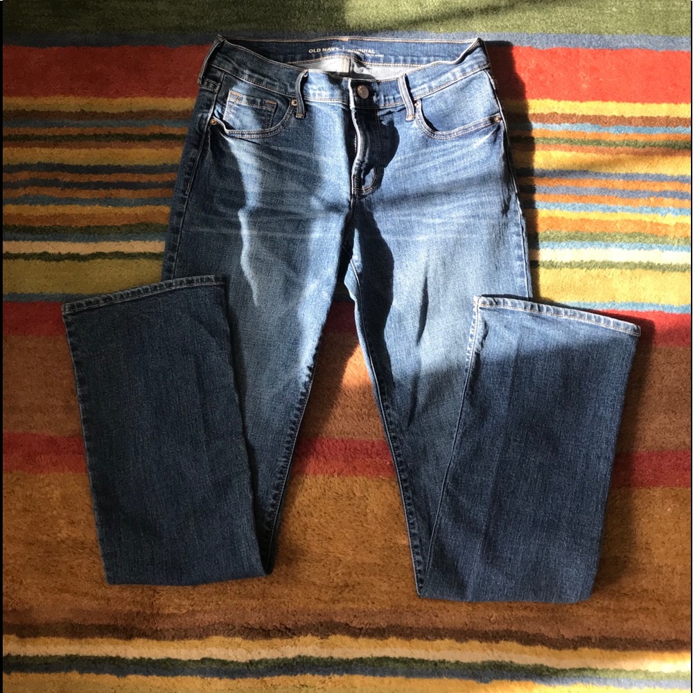 Old Navy Mid-Rise Boot Cut Jeans